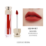 蘭瑟蘭瑟花色萬(wàn)霧唇釉啞霧顯白口紅生日禮物顯白 V02紅棕色