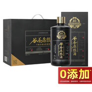 谷養(yǎng)康【0添加】四川濃香型純糧食白酒 禮盒裝收藏年份原漿老酒 酒水 42度 500mL 4瓶 【黑窖齡】