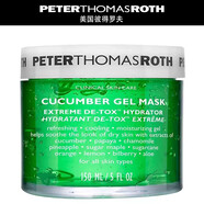 彼得羅夫（PETERTHOMASROTH）PTR美國(guó)進(jìn)口青瓜啫喱修護(hù)補(bǔ)水保濕涂抹式免洗面膜曬后舒緩150ml 一盒
