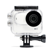 MAXCAM機身蓋保護殼 適用于 影石Insta360 GO 3s 3運動相機防水殼深潛防水罩潛水保護套防摔框浮潛盒配件