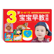 海潤(rùn)陽(yáng)光 3歲寶寶早教掛圖 36-46個(gè)月 早教啟蒙玩具 幼兒學(xué)前教育掛圖 嬰幼兒早教啟蒙 識(shí)字掛圖認(rèn)字書(shū)兒童幼兒園寶寶墻貼掛圖早教啟蒙