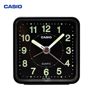 卡西歐（CASIO）學(xué)生兒童床頭鬧鈴創(chuàng  )意時(shí)尚鐘表簡(jiǎn)約臥室床頭小鬧鐘小夜燈學(xué)生鬧鐘 TQ-140S-1PF