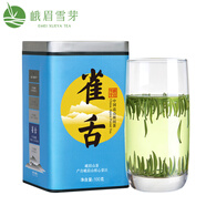 峨眉雪芽 2025年新茶 雀舌綠茶 茶葉四川峨眉山茶高山春茶茗茶自飲100g