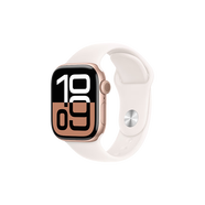 【99成新】Apple蘋果 Watch Series 10智能手表蜂窩款42毫米玫瑰金色鋁金屬表殼淡桃粉色運(yùn)動(dòng)型表帶M/L MWXR3CH/B