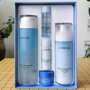 蘭芝（LANEIGE）蘭芝黃金抗皺補水細紋爽膚水乳液 致美緊顏煥顏雪凝新 爽膚水200ml+乳液120ml+3小樣