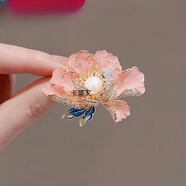 卡萊文中國風(fēng)牡丹花朵胸針女氣質(zhì)優(yōu)雅西裝禮物gfn FS107粉色牡丹花胸針B01301gtrd