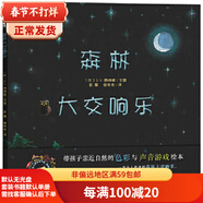 二手暖繪本：森林大交響樂(lè)  神秘森林之夜 [比]G.V.西納頓 9787554110027 9成新
