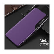 ZWNPC三星Note8手機(jī)殼SM-N9500翻蓋Noto8皮套N9508休眠nt8智能視窗 三星note8【羅蘭紫】+軟膜
