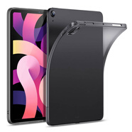 億色適用于iPad保護(hù)套2019/2020/2021款A(yù)ir5/4蘋果平板防摔保護(hù)殼 mini 6殼Pro12.9 【剔透黑】單底殼|ipad air 4/5