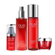 玉蘭油OLAY新生塑顏套裝爽膚水乳液精華面霜補水保濕提拉緊致淡化細紋 水+乳+面霜+眼霜