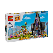 樂高（LEGO）積木拼裝小黃人75583 格魯?shù)姆孔幽泻⑴和婢呱斩Y物