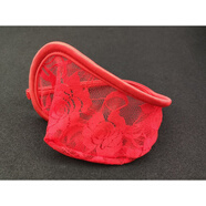 BUFFNY男士C字內褲隱形丁字U褲蕾絲C褲 紅色 均碼