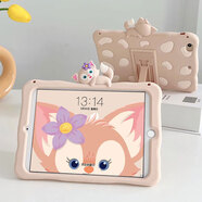 鴻勵（HONLI）適用ipad11保護(hù)套A16 2025款2022全包10代9蘋果pro11平板air7/6/5殼子硅膠防摔可愛卡通 玲娜貝兒-配鋼化膜-硅膠防摔-穩(wěn)固支架-環(huán)保無異味 iPad11 