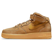 耐克（NIKE）男鞋女鞋春季新款運動鞋Air Force 1 AF1空軍一號低幫板鞋休閑鞋 DJ9158-200/小麥色 中幫 44.5 男鞋