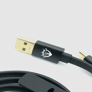 KRETA克里特手機(jī)數(shù)據(jù)線1.2米快充充電線Type-C 黑色