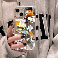 千敘新款適用蘋果15kt貓鏡面14Promax手機(jī)殼iPhone13補(bǔ)妝鏡hellokitty12防摔11卡通可愛保護(hù)套 太空殼鏡面kt貓小物件 iPhoneXR