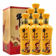 牛欄山牛欄山 北京二鍋頭白酒百年牛欄山二鍋頭酒  濃香型白酒  小黃龍 38度6瓶整箱裝特釀10