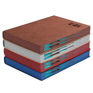 朗捷（longe）365天日程本每日計劃本效率手冊2026年日歷記事本馬年年歷本筆記本本子定制 棕色（2026年單本）