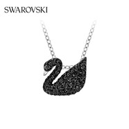 施華洛世奇（SWAROVSKI）Swan優(yōu)雅天鵝項(xiàng)鏈女吊墜輕奢小眾送女友畢業(yè)禮物女 鍍白金色(小)5347330
