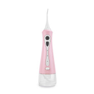 千百媚（QBM）电动冲牙器水牙线洁牙器充电自动冲牙器 粉色