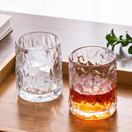 天喜（TIANXI）玻璃杯水杯耐熱加厚杯子茶杯INS飲料杯牛奶杯早餐杯果汁杯啤酒杯 兩只裝