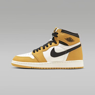 耐克（NIKE） AIR JORDAN 1 GS AJ1 喬1 籃球鞋 BQ6931 白黃FD1437-701 39
