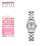 斯沃琪（Swatch）瑞士手表 金属系列 大步流星 情人节礼物小巧时尚女士石英表YSS300G