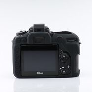 X適用尼康Z72 Z62 Z7 Z6 Z50保護套D850 D810 D7500 D780硅膠套相機包D750 D7200 D7100保護軟殼套 適用D7200（黑色）