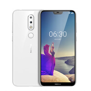 諾基亞（NOKIA）X6 學(xué)生安卓三網(wǎng)通4G全面屏老人備用智能手機 白色 4+64G