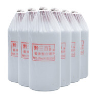 黔三百貴州茅臺(tái)鎮(zhèn)糧食酒高粱白酒53度醬香型大曲坤沙酒500ml老陳醬酒 53%vol 6瓶