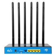 拓實(shí) 4G隨身WiFi無線插卡路由器三網(wǎng)通用移動WIFI物聯(lián)流量上網(wǎng)卡4G無線寬帶便捷式路由器 6天線 1200M雙頻（配室外4G天線）