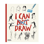 I Can Draw，我會畫畫 奧地利漫畫家鵬Peng  英文藝術(shù)技法與入門賞析 Peng Thames & Hudson 善本圖書