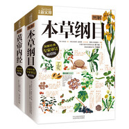 圖解本草綱目+圖解黃帝內(nèi)經(jīng)（全2冊(cè)） 白話文圖解 彩圖珍藏版 醫(yī)學(xué)養(yǎng)生書籍 中醫(yī)養(yǎng)生保健