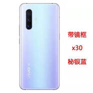 vivo【品牌原裝】適用于vivo X30原玻璃后蓋X30Pro手機(jī)電池蓋外屏后殼 x30【后蓋】秘銀 帶鏡框+背膠