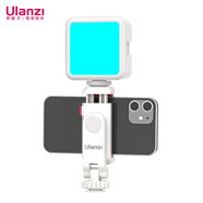 ulanzi優(yōu)籃子 VL49RGB（白）磁吸全彩補(bǔ)光燈手機(jī)夾套裝便攜LED口袋雙色溫?cái)z影燈微單相機(jī)手機(jī)室內(nèi)人像特效