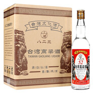 明水堂 高粱酒 白酒整箱 八二三高度糧食酒 家常酒 52度 600mL 6瓶