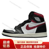 耐克（NIKE）男女鞋 新款A(yù)ir Jordan 1 Mid AJ1 酒紅腳趾運動籃球鞋554724-124 555088-061 41