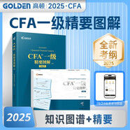 【高頓教育】CFA一級(jí)2025版精要圖解（圖文）特許注冊(cè)金融分析師 2冊(cè) 可搭配CFA一級(jí)中文教材