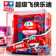 奧迪雙鉆（AULDEY）超級(jí)飛俠玩具新款機(jī)庫盒全套大號(hào)樂迪變形機(jī)器人兒童男孩金剛 大號(hào)升級(jí)版【樂迪+機(jī)庫展示盒】