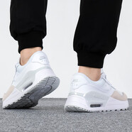 耐克（NIKE）男鞋夏季新款運(yùn)動(dòng)鞋AIR MAX SYSTM氣墊緩震休閑鞋輕便透氣跑步鞋 DM9537-101/AIR MAX/白色白金 42.5