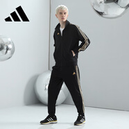 adidas 阿迪達(dá)斯運(yùn)動(dòng)套裝男夾克外套跑步運(yùn)動(dòng)情侶套裝女士時(shí)尚外套長(zhǎng)褲 TR30JT-BG+TR30P1T-BG/新款 L（建議身高175-180厘米）