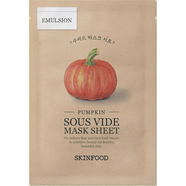 思親膚（skinfood）韓國面膜胡蘿卜水芹菜面膜蔬菜面膜面貼膜保濕補(bǔ)七夕禮物送男女友 南瓜-彈力修護(hù)1片 十片