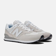NEW BALANCE新百倫 574 Core舒適透氣經(jīng)典男士運(yùn)動(dòng)跑步鞋 灰白/ML574EVW 41.5
