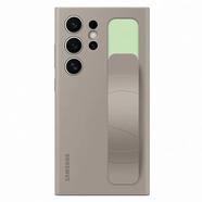 三星（SAMSUNG）Galaxy S24 Ultra原裝立式腕帶保護(hù)殼 手機(jī)套 原廠手機(jī)殼 多功能保護(hù)套 SM-S9280手機(jī)殼 S24Ultra 灰褐色