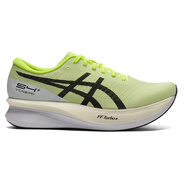 亞瑟士（asics）男女同款碳板跑步鞋 S4+ YOGIRI 新品穩(wěn)定支撐耐磨回彈競速跑鞋 抹茶綠 1013A158.300 標準42.5/US9