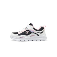 斯凱奇（Skechers）女童鞋24春新魔術(shù)貼輕便舒適休閑運動(dòng)鞋3047L 319047L-BKPK黑色/粉紅色 31 建議腳長(cháng)19.5cm