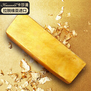 卡莎灡（kasanrin）黃金皂進(jìn)口手工精油皂保濕補(bǔ)水沐浴洗臉洗澡香氛留香男女潔面 黃金皂整條1150克【切開需備注