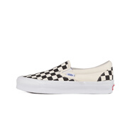 范斯VANS  Slip-on  棋盤(pán)格 一腳蹬 男女帆布休閑運動(dòng)板鞋 VN0A45JKT0A 44