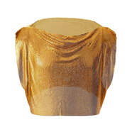 CLEVER-MENMODE男裝亮片歐美夜店電音節派對性感上衣背心 金色 56CM(PLUS)