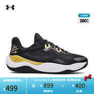 安德瑪（UNDERARMOUR）庫里Curry Splash 24 AP男女情侶運動籃球鞋3027262 黑色001 42